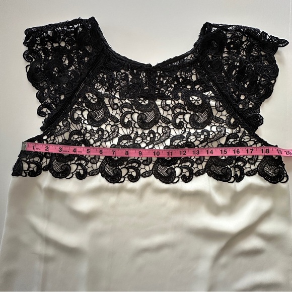 Venus Black Lace Overlay Dress Size 12 - Picture 15 of 16